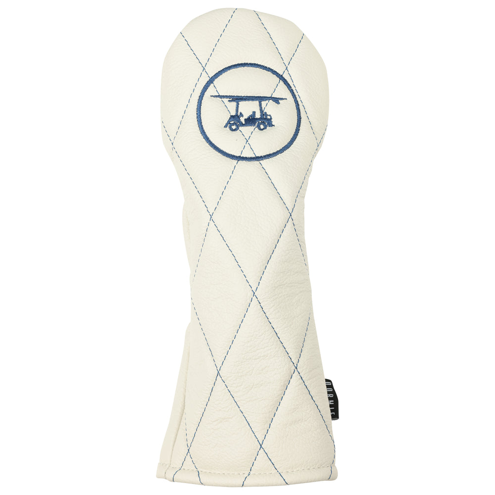 BHB x Dormie 3-Wood Cover - Quilted Pattern - White