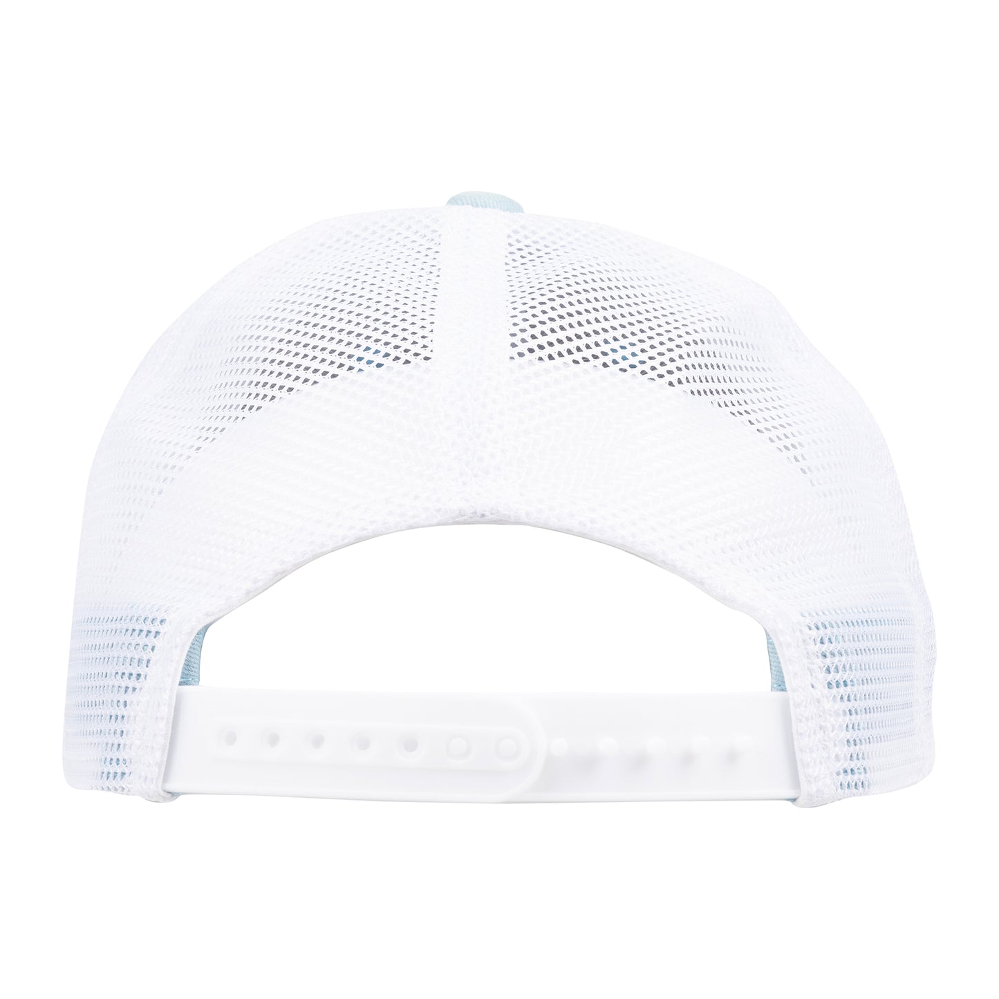 Trucker Hat w/ Circle Logo - Light Blue