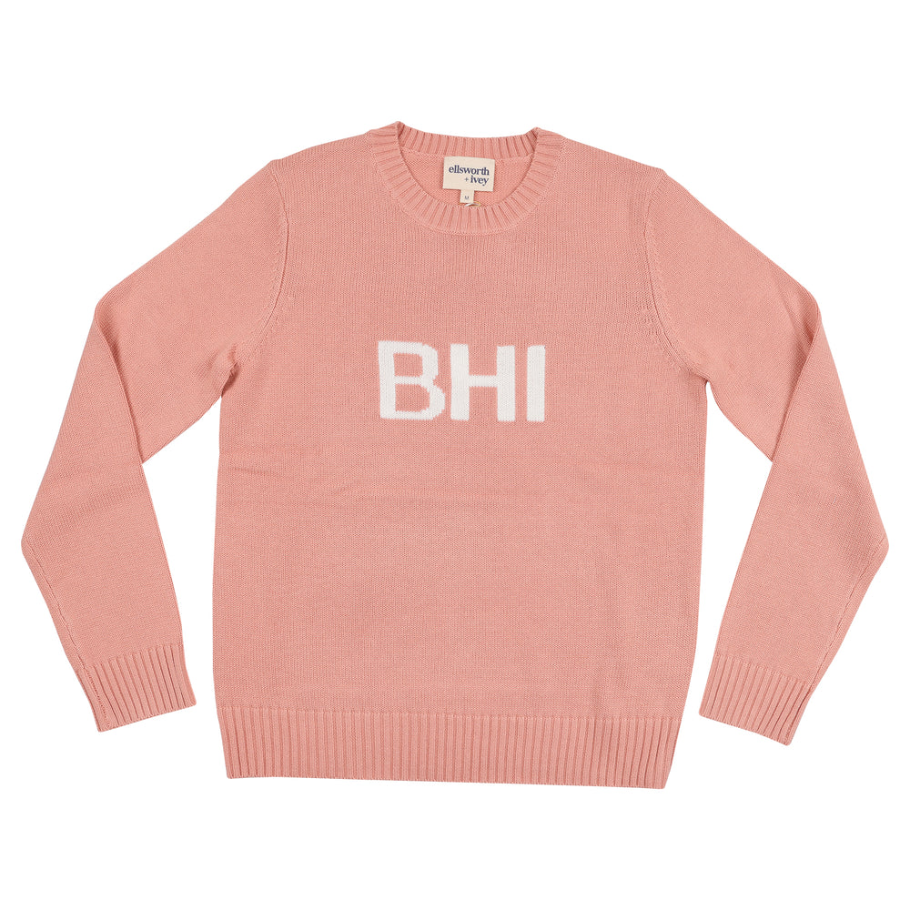 BHB x Ellsworth & Ivey - BHI Sweater - Salmon