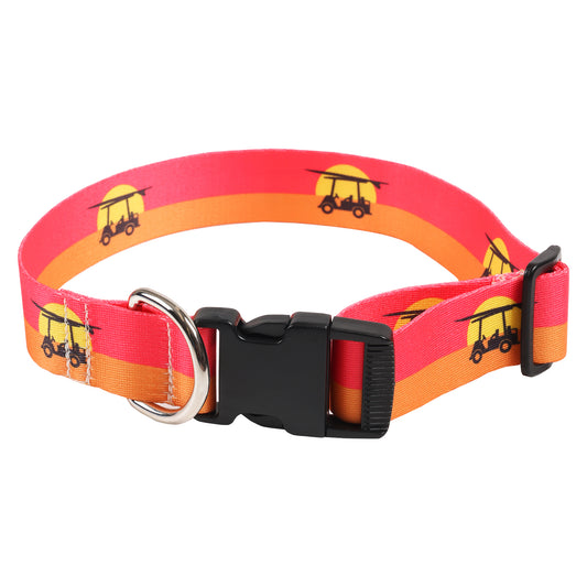 Printed Dog Collar - Endless Sunset