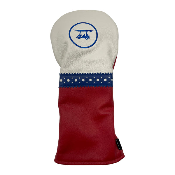 Head Cover - Driver - Red, White, and Blue