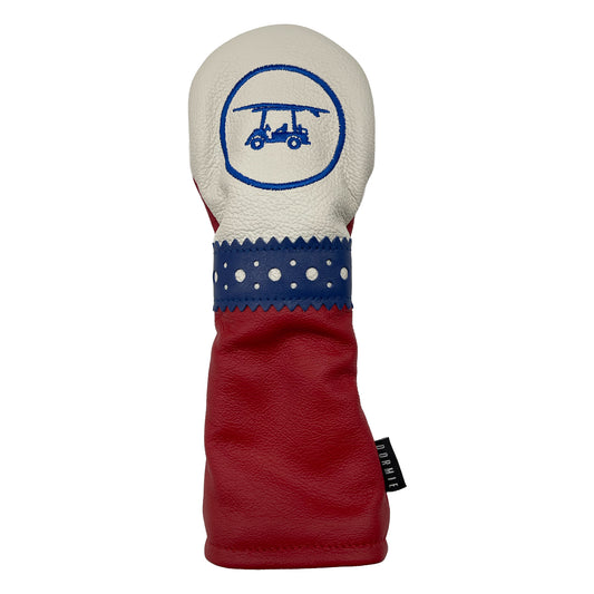 Head Cover - Hybrid - Red, White, and Blue