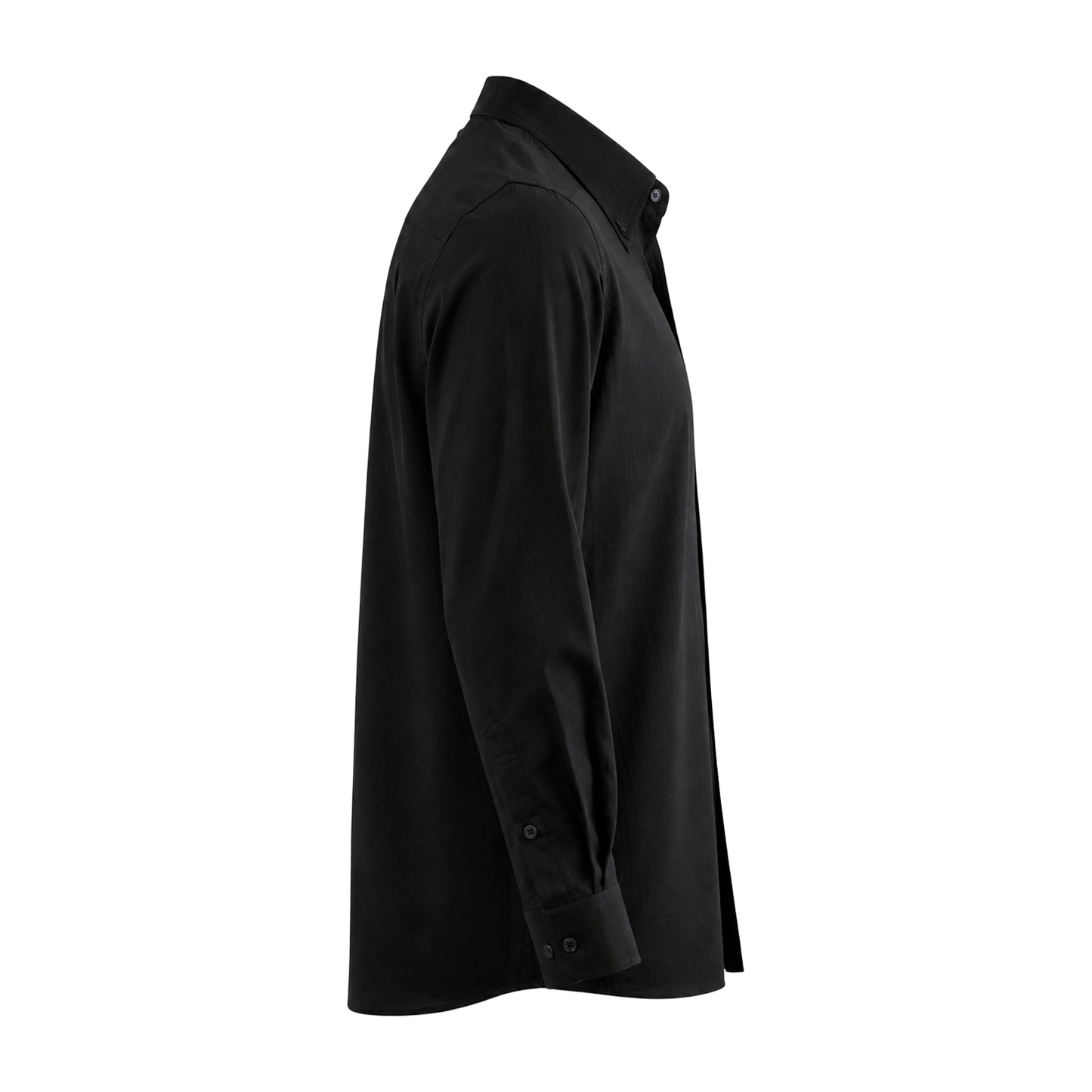 Islander Button Down - Solid Black