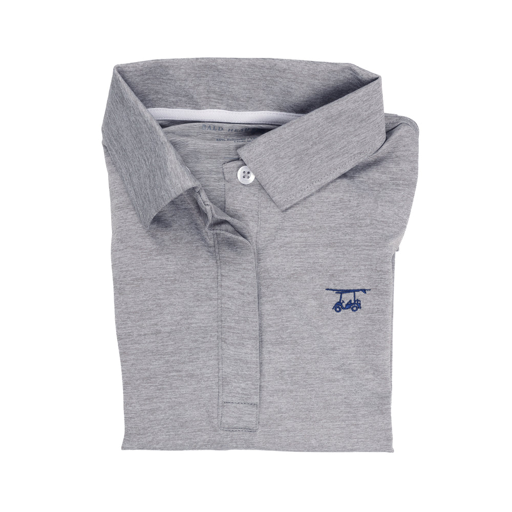 Ladies Albatross Polo - Heather Monument