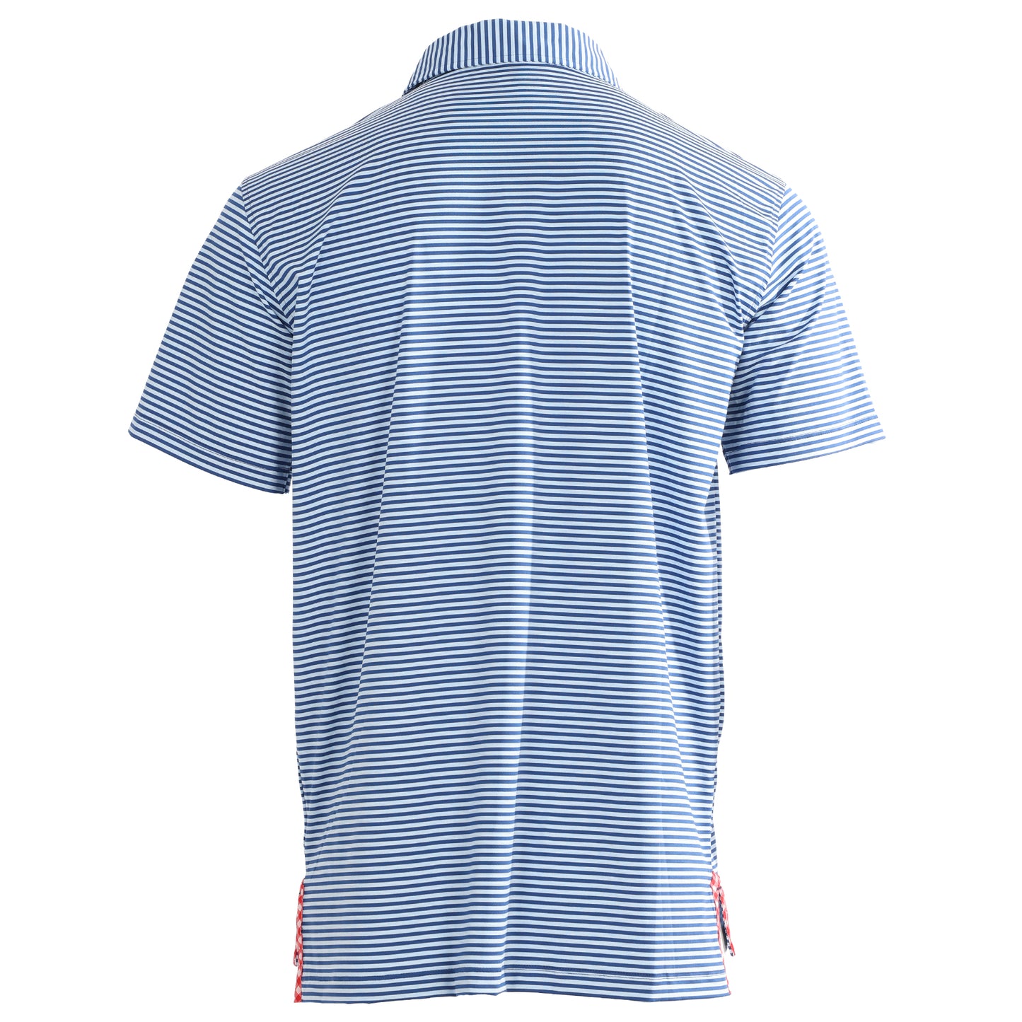 Albatross Polo - Heather Bell / Royal Stripe