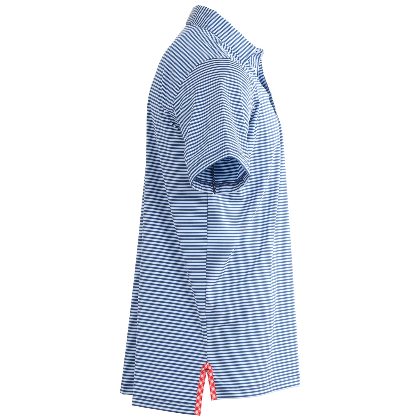 Albatross Polo - Heather Bell / Royal Stripe