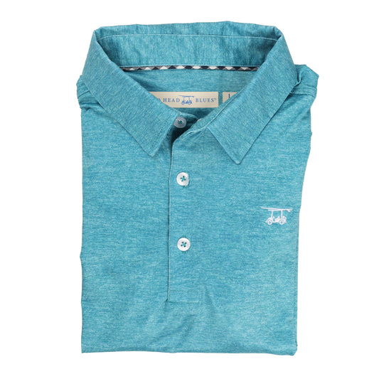 Albatross Polo - Heather Lagoon