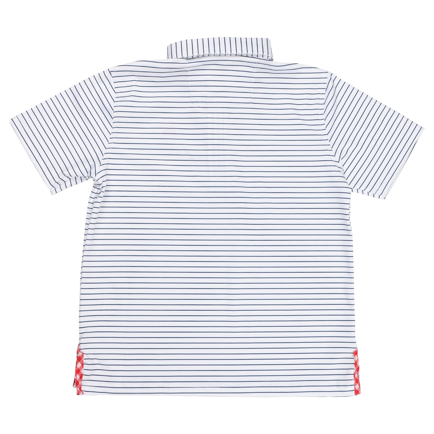 Albatross Youth Polo - Medieval / White Pinstripe