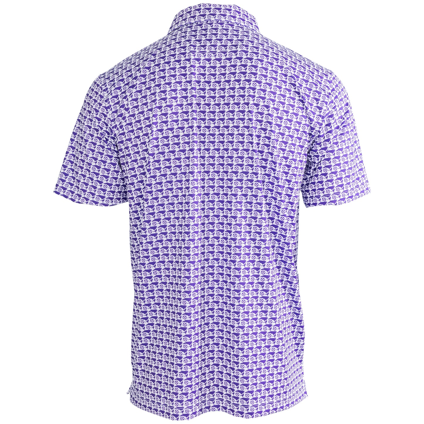 Limited Edition North Carolina (State Icons) All-Over Print - Purple / White