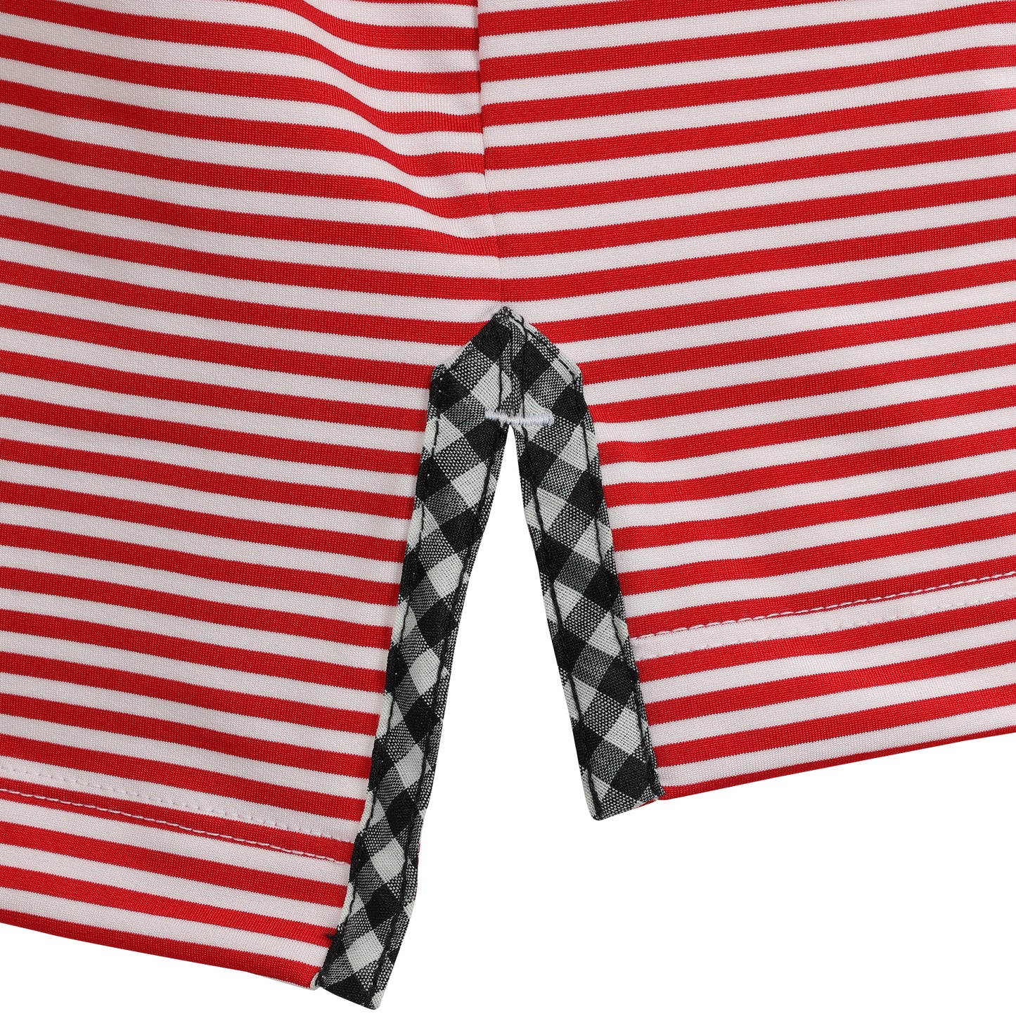 Albatross Polo - State Red / White Stripes