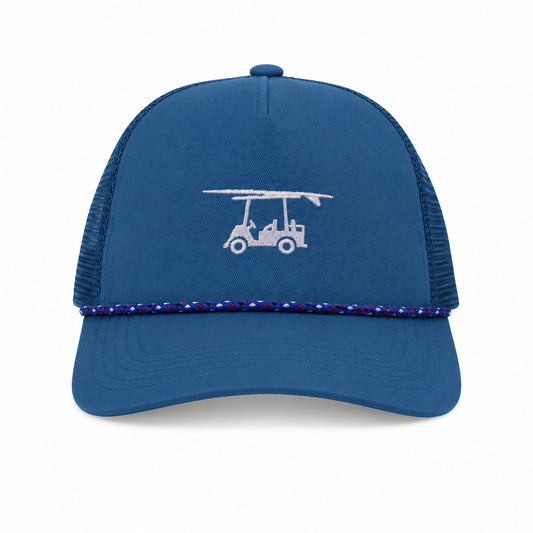 Trucker Hat Cotton Twill - Blue