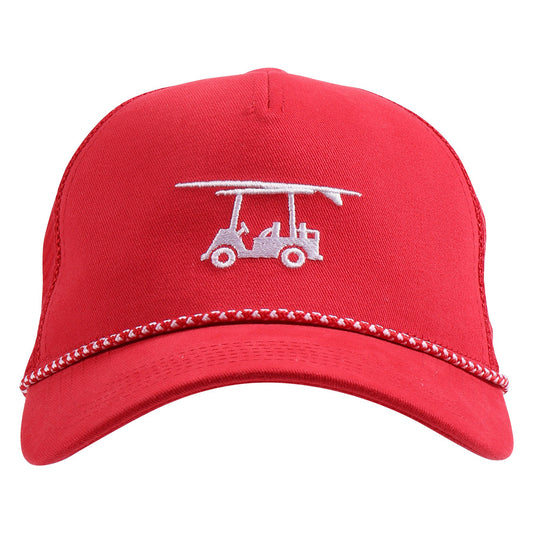 Trucker Hat Cotton Twill - Red