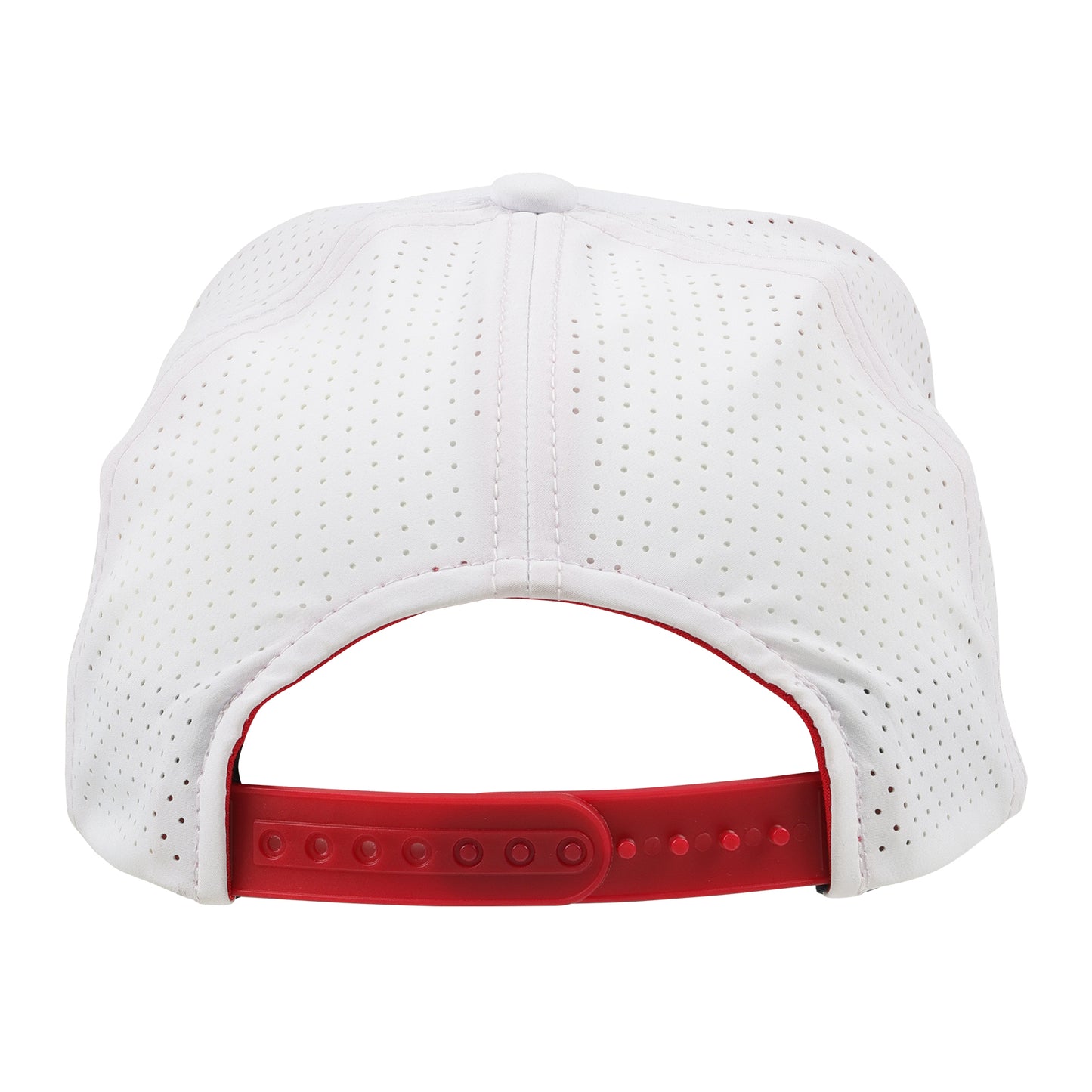 Six Panel Twill Roped Trucker Hat - Brilliant White