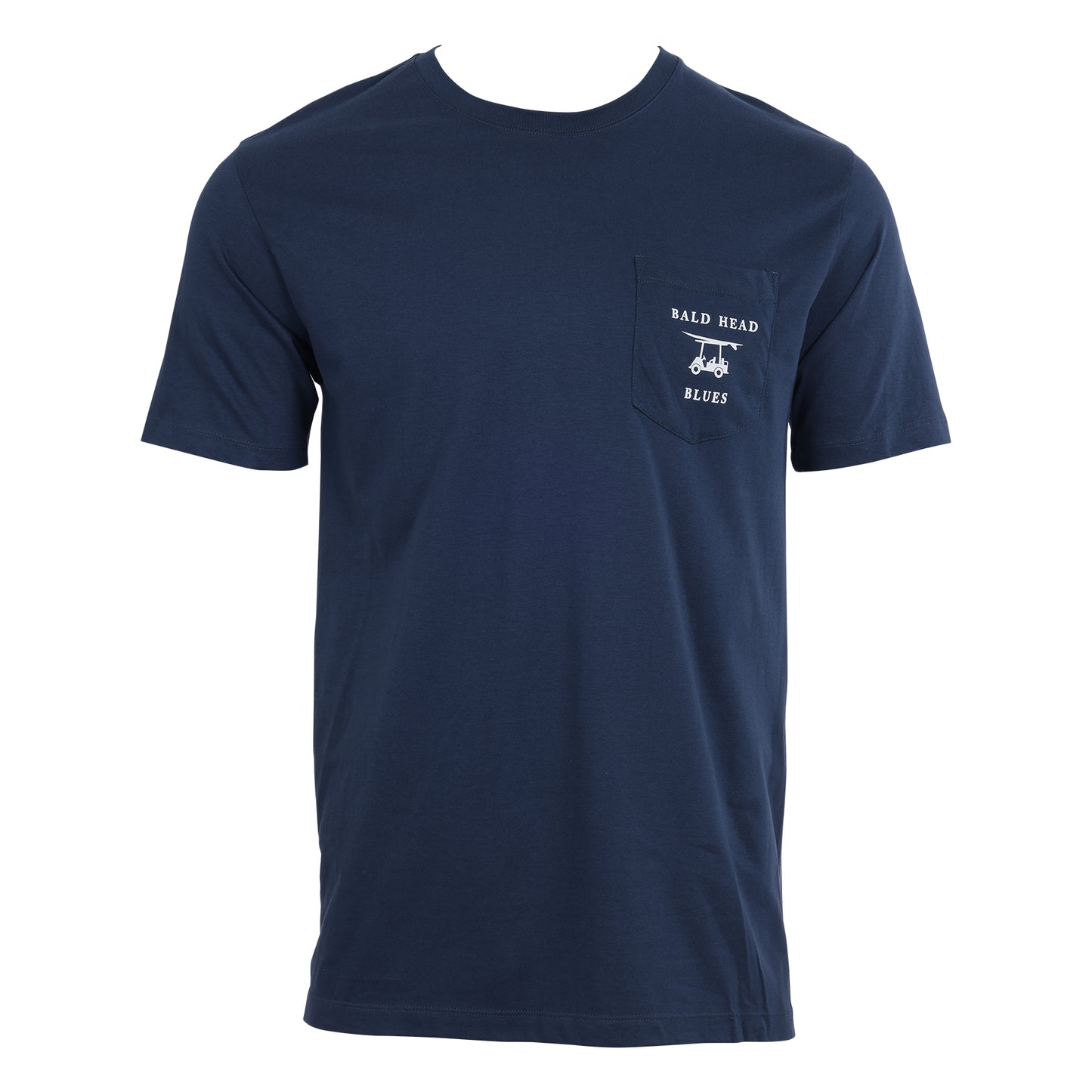 Cotton Tee - Blues Logo - Navy