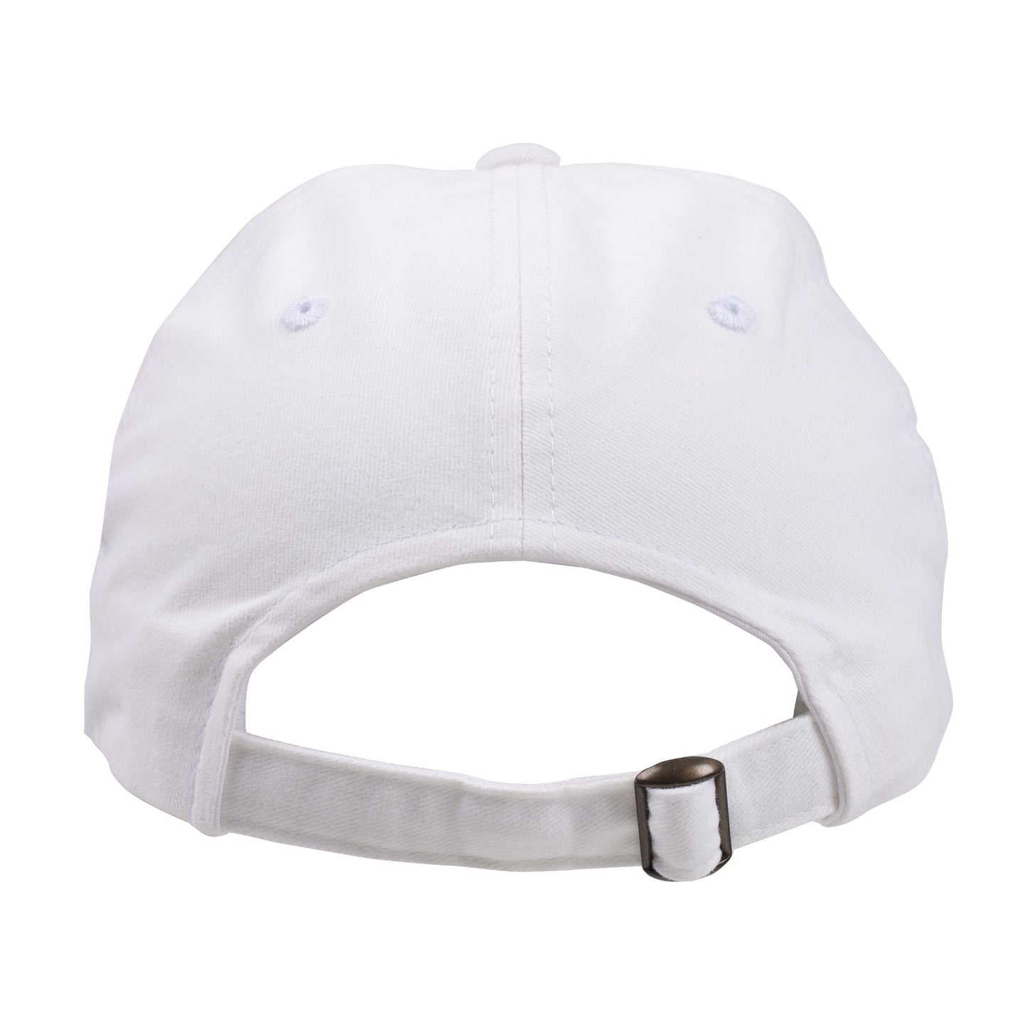 Twill Dad Cap - White