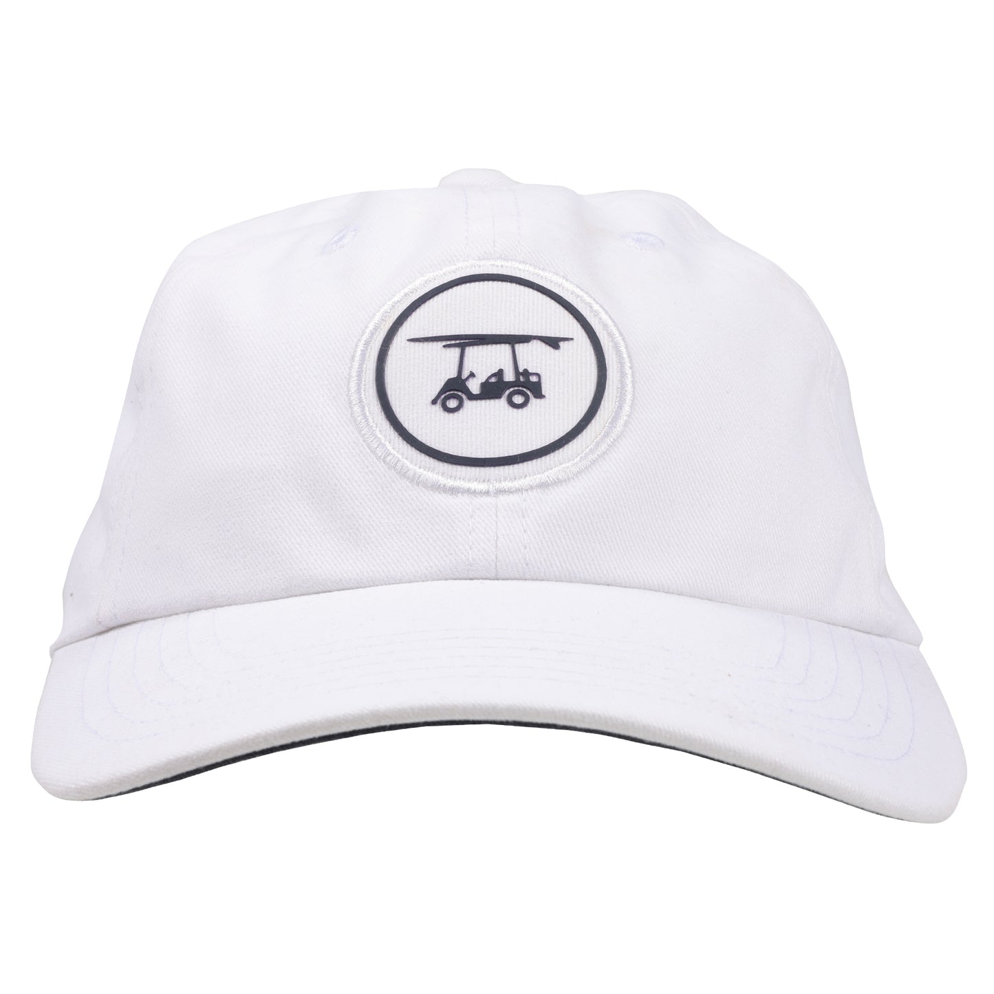 Twill Dad Cap - White