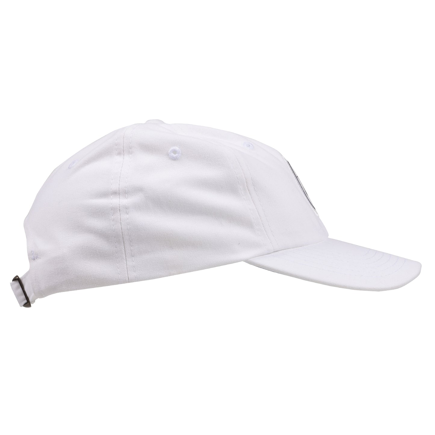Twill Dad Cap - White