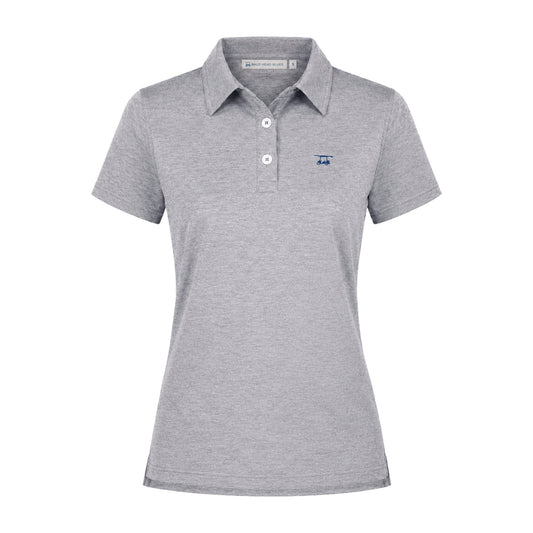 Ladies Albatross Polo - Heather Monument