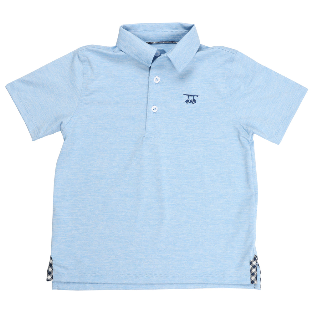 Albatross Youth Polo - Heather Bell