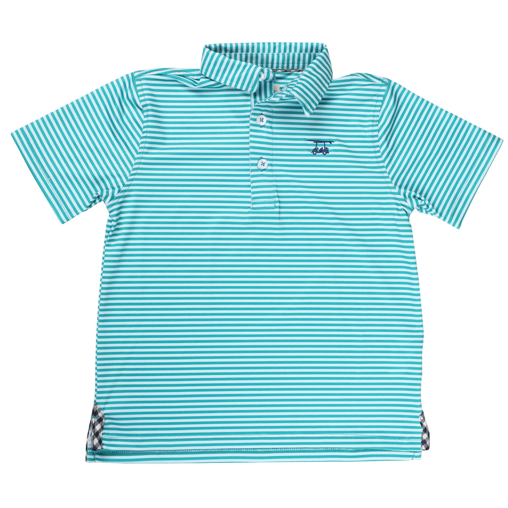 Youth Albatross Polo - Lagoon / Seaglass