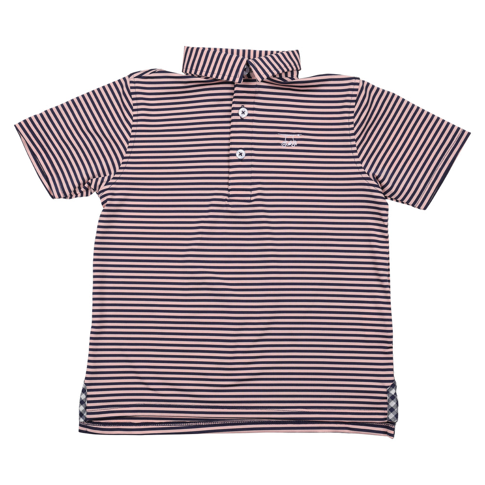 Albatross Youth Polo - Medieval/Peach