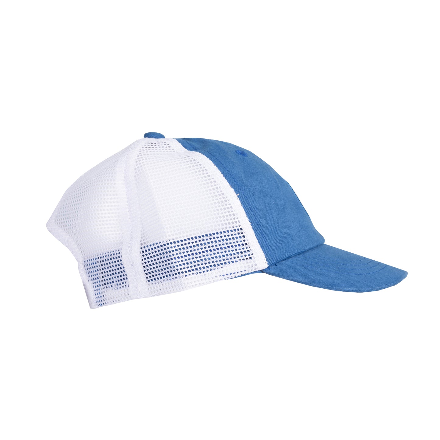 Youth Trucker Hat w/ Circle Logo - Royal Blue