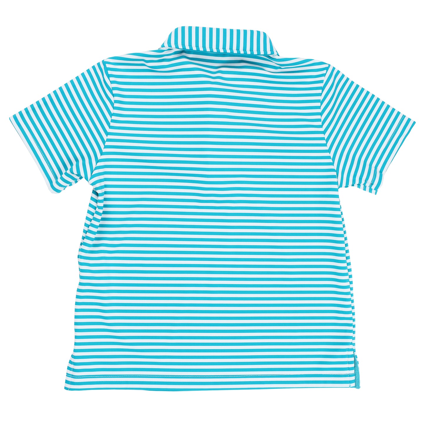 Youth First Class Polo - Lagoon / White Stripe
