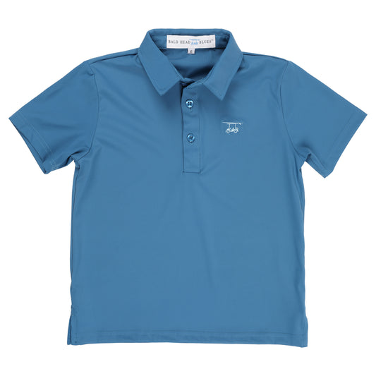 Youth First Class Polo - Ocean Depths