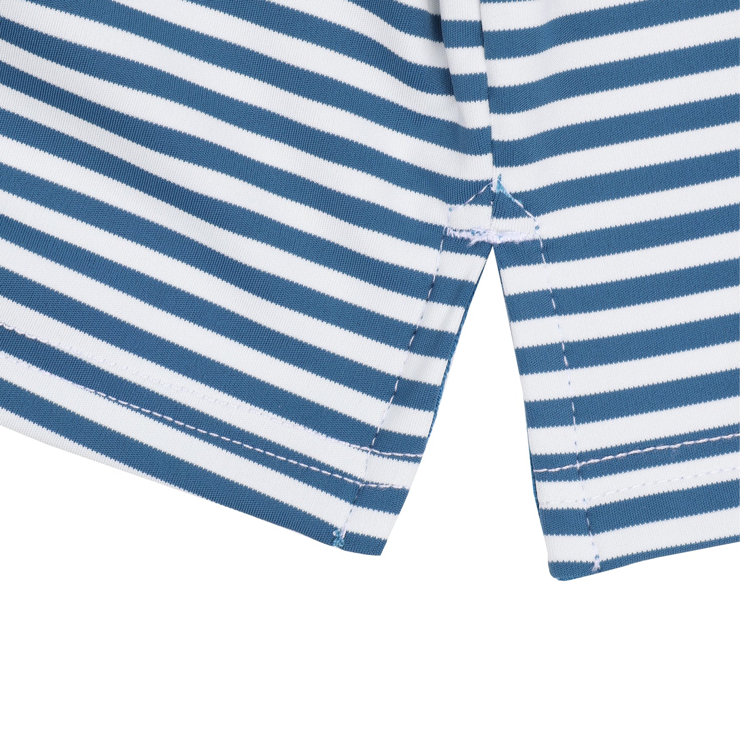Youth First Class Polo - Ocean Depths / White