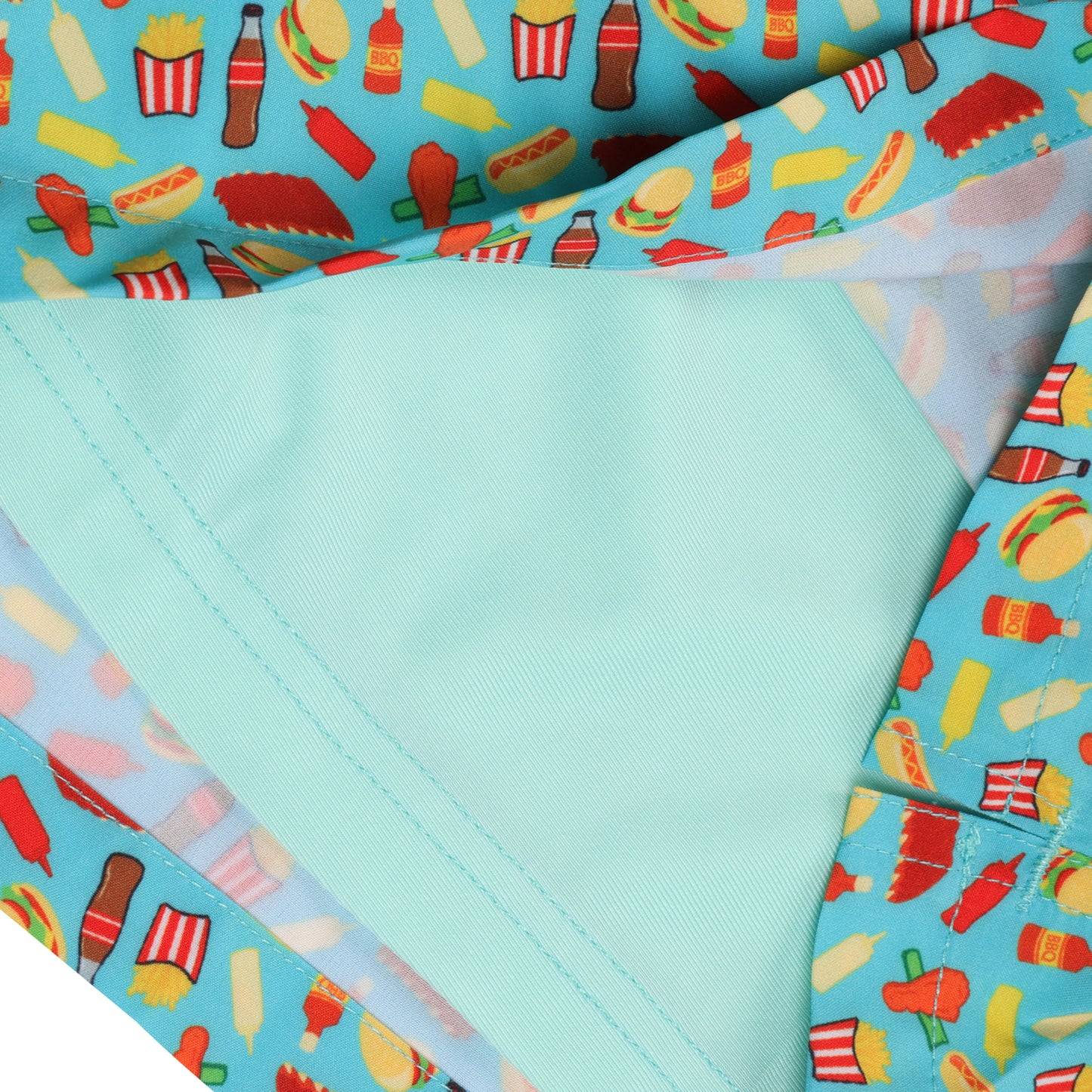 Aruba w/Cookout Print Youth Swim Trunks