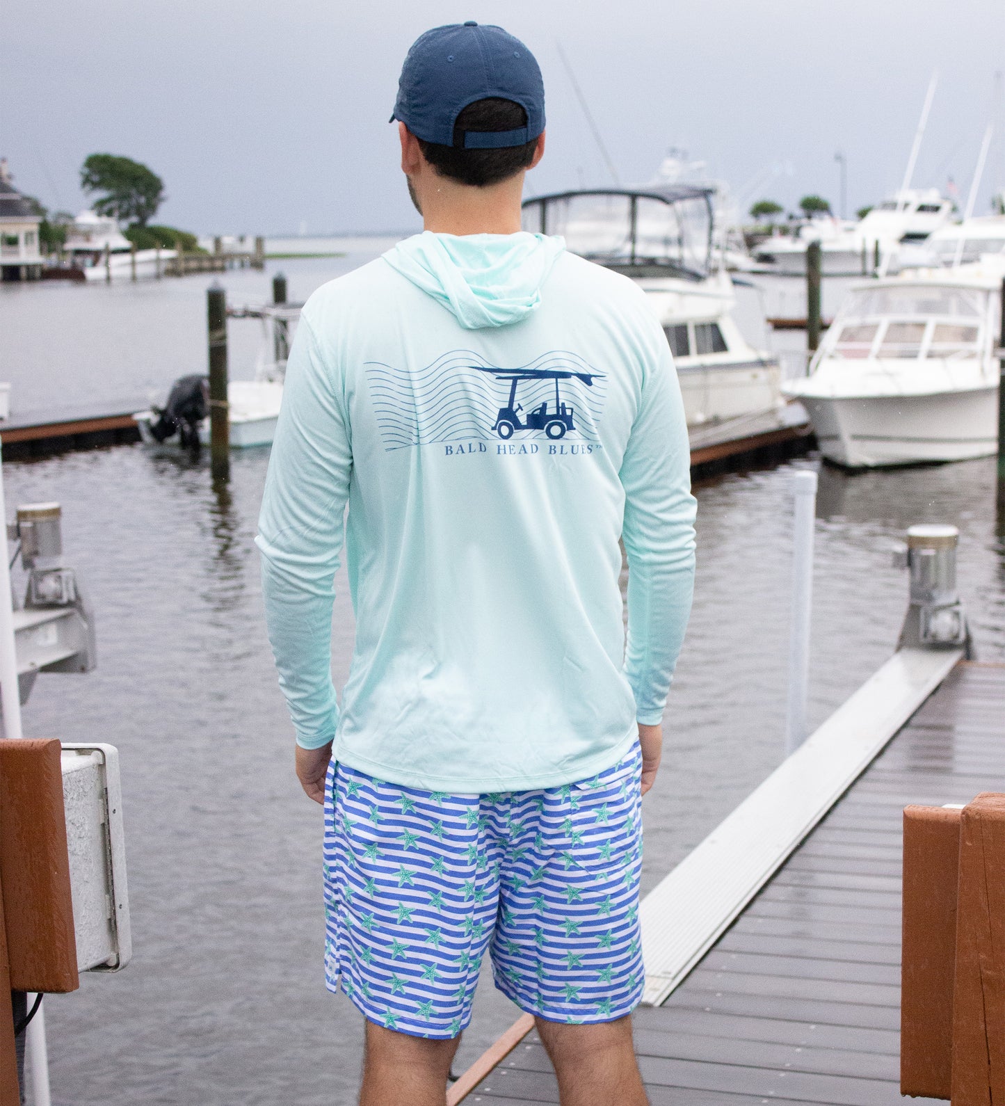 Performance Long Sleeve Wave Hoodie - Seagrass