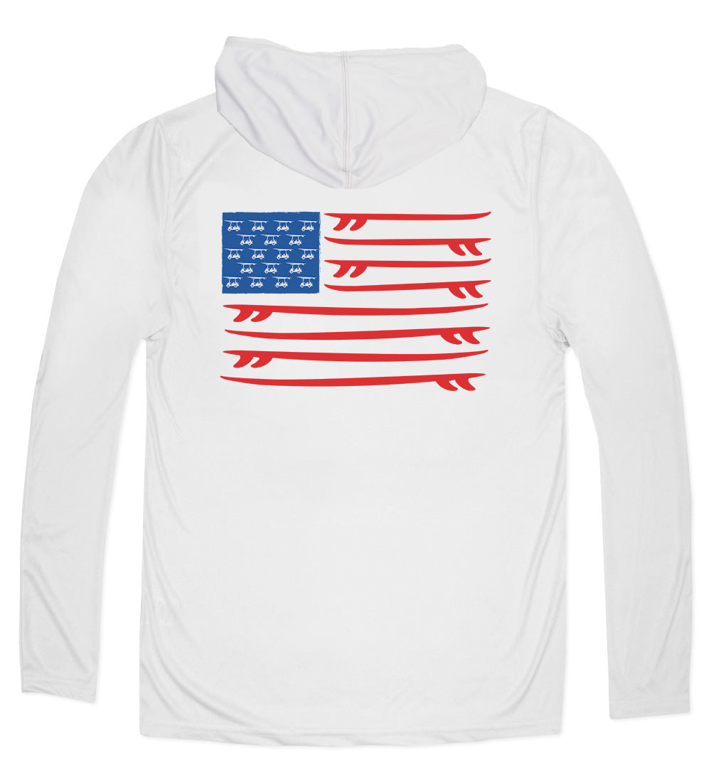 Surfboard hoodie sales