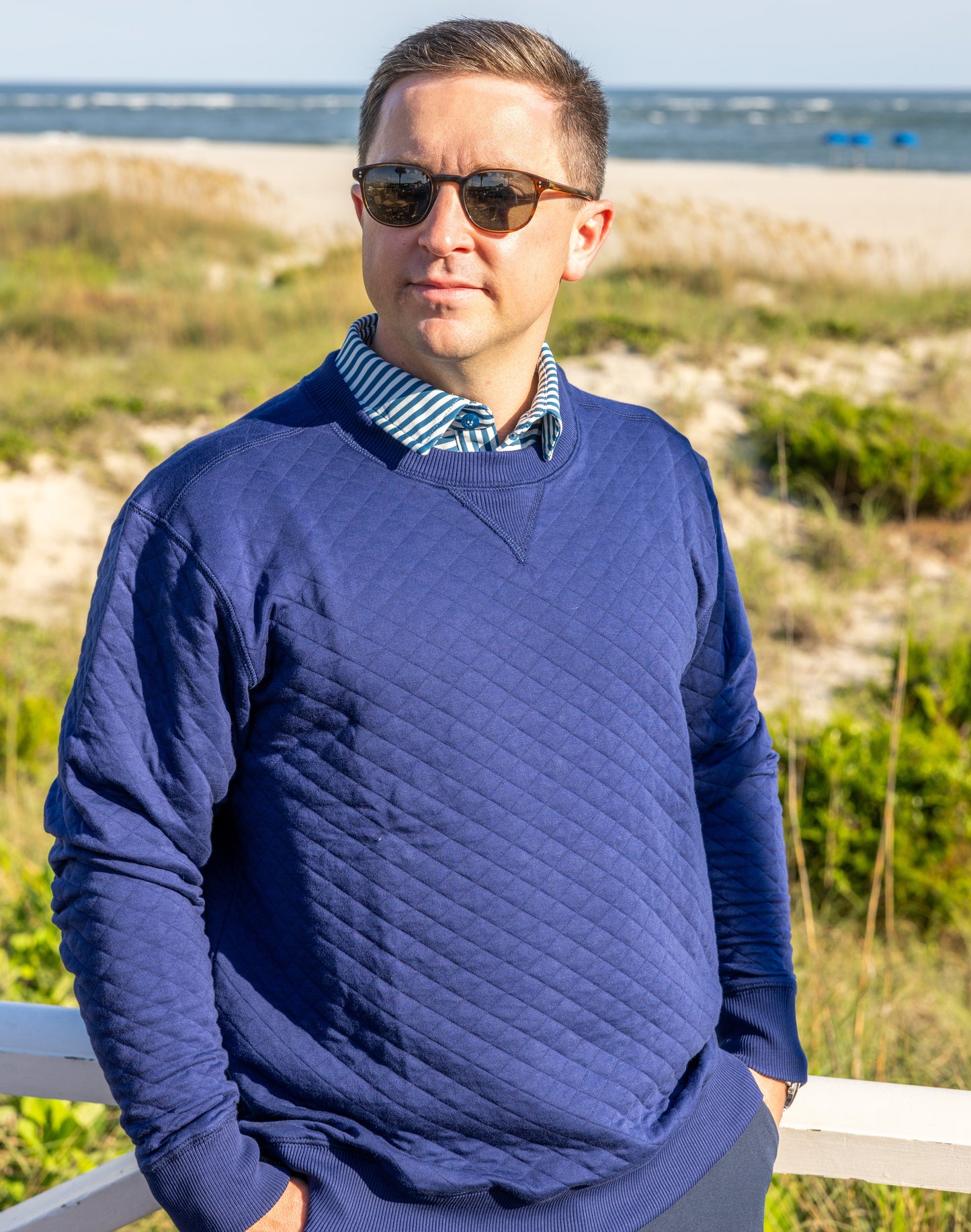 Cape Crew Neck - Medieval