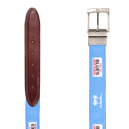 Belt - Blues License Plate