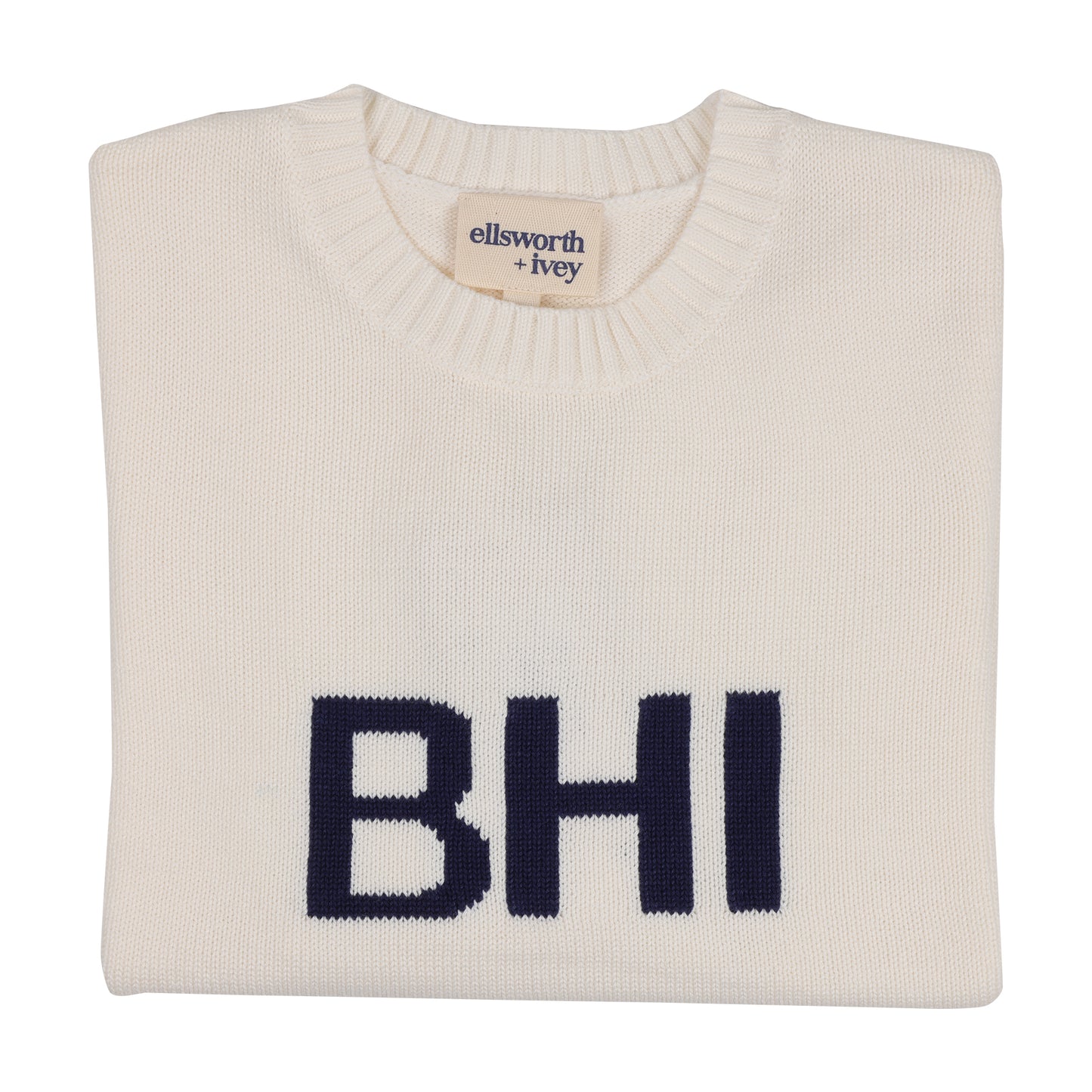BHB x Ellsworth & Ivey - BHI Sweater - Ivory