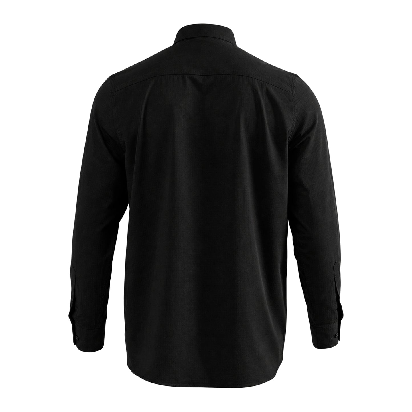 Islander Button Down - Solid Black