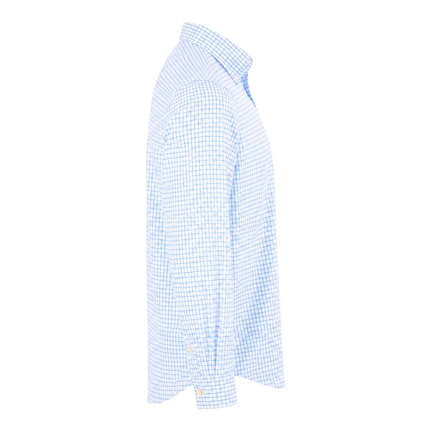 Island Button Down - Blue/White Check