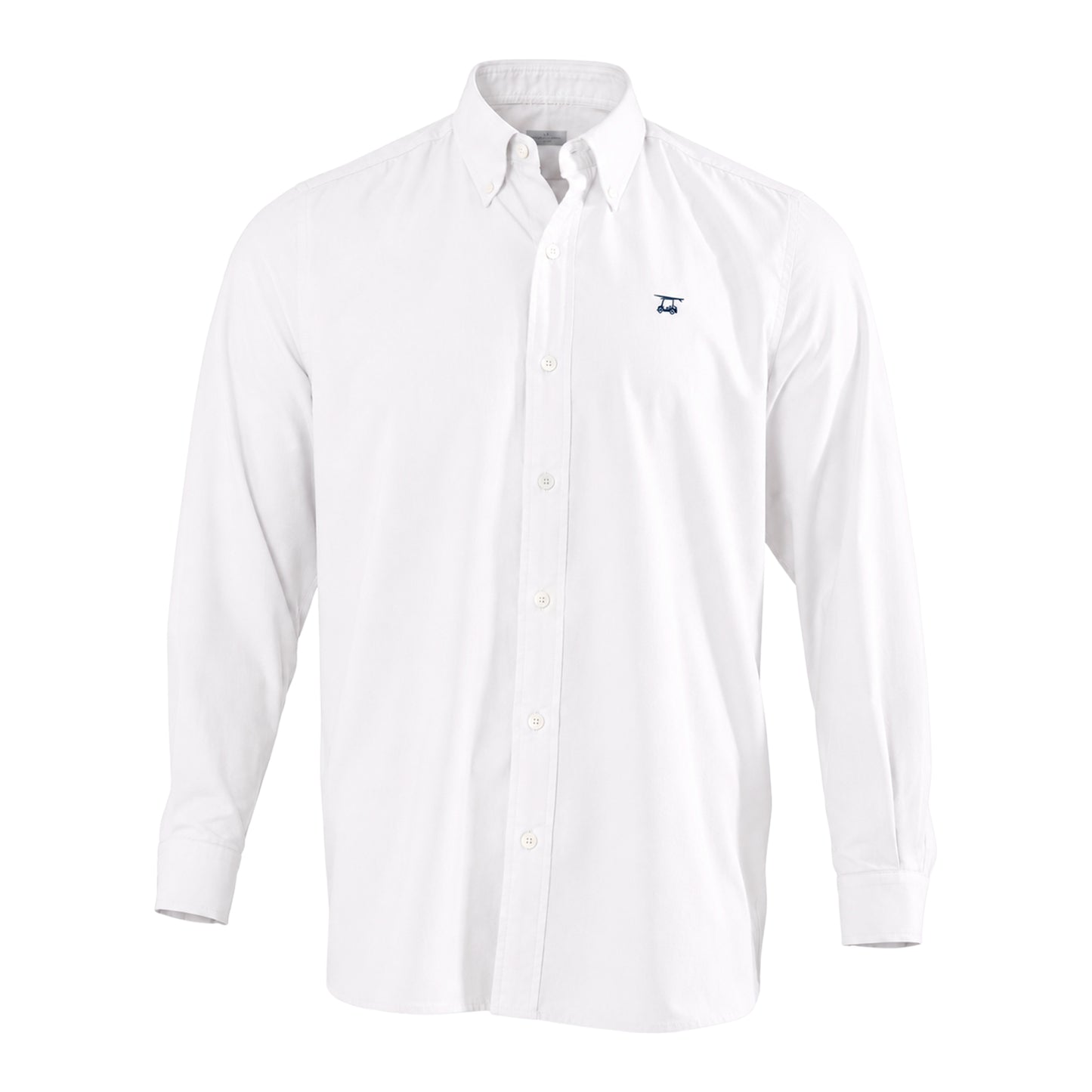 Islander Button Down - Solid White