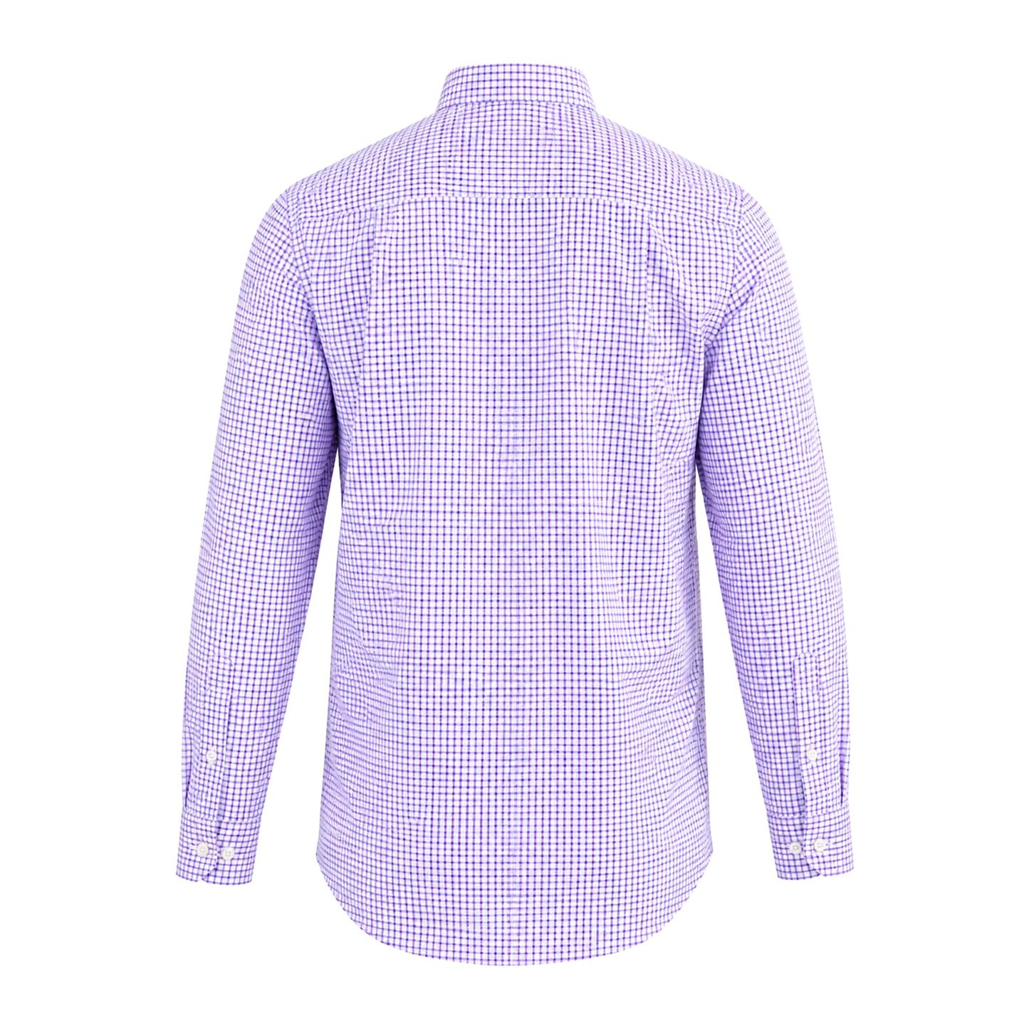 Islander Button Down - Blue Blush Check
