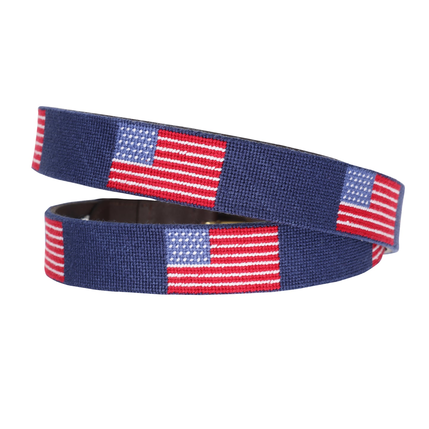 Needlepoint Belt - USA Flag