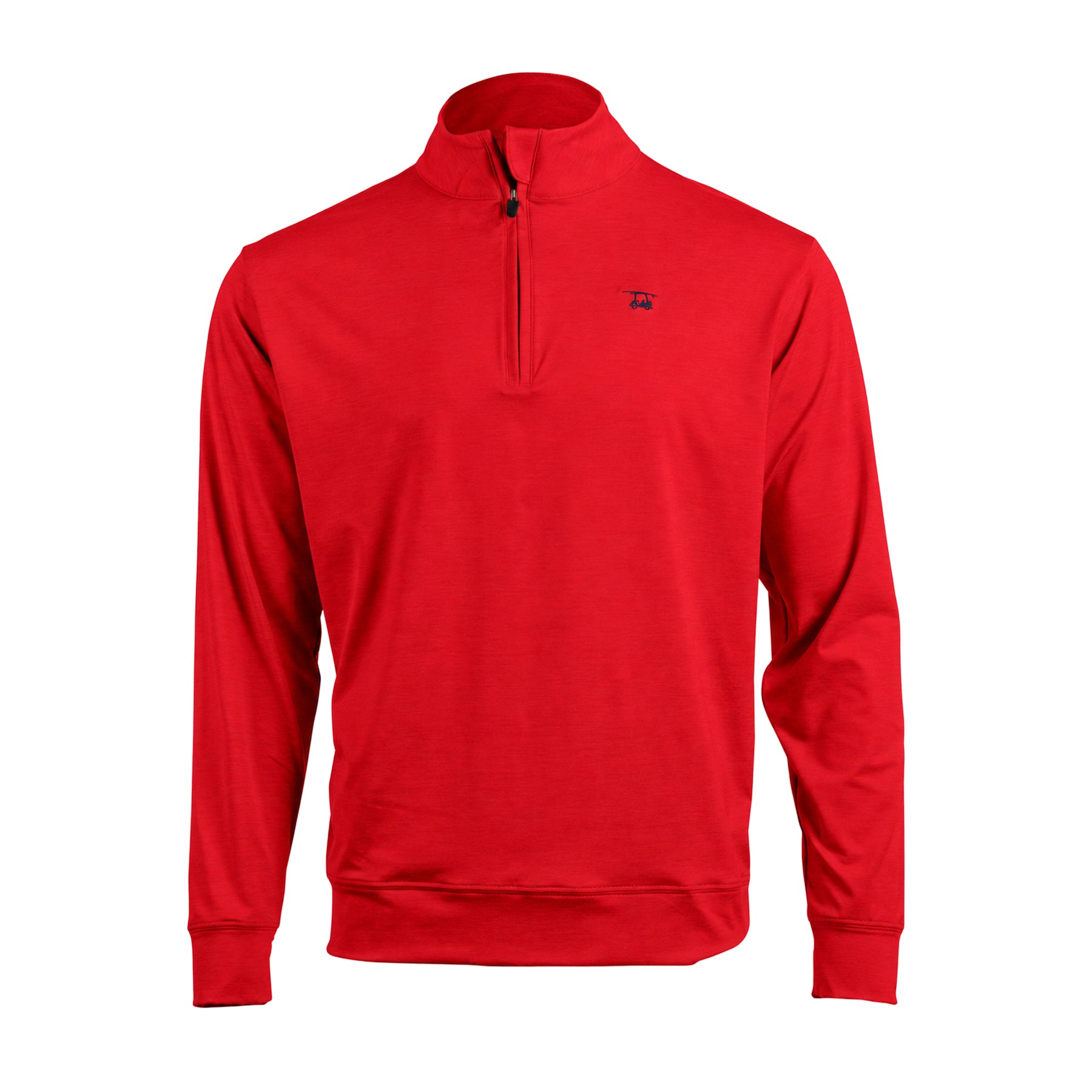 Ocean View Quarter Zip - State Red
