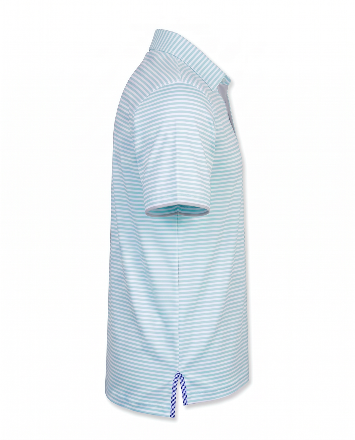 Albatross Polo Aruba/White Feeder Stripe side