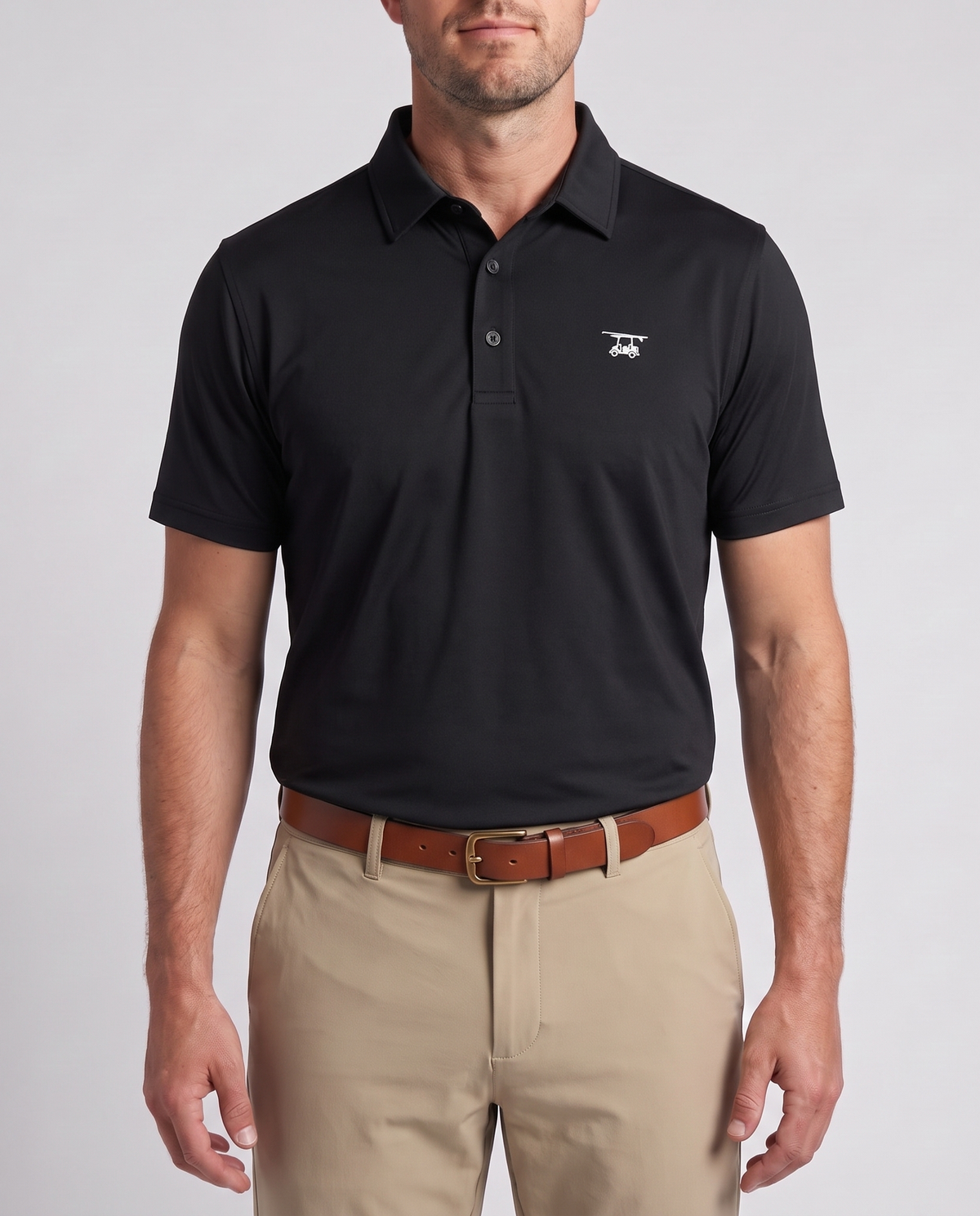 Albatross Polo Black on model