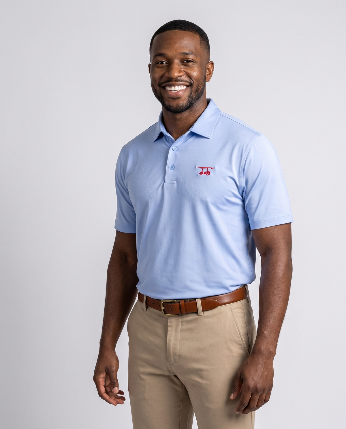 Albatross Polo Bell on model angled