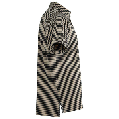 Albatross Polo - Black/Heather Sand Dollar