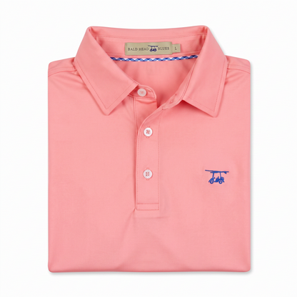 Albatross Polo Coral folded
