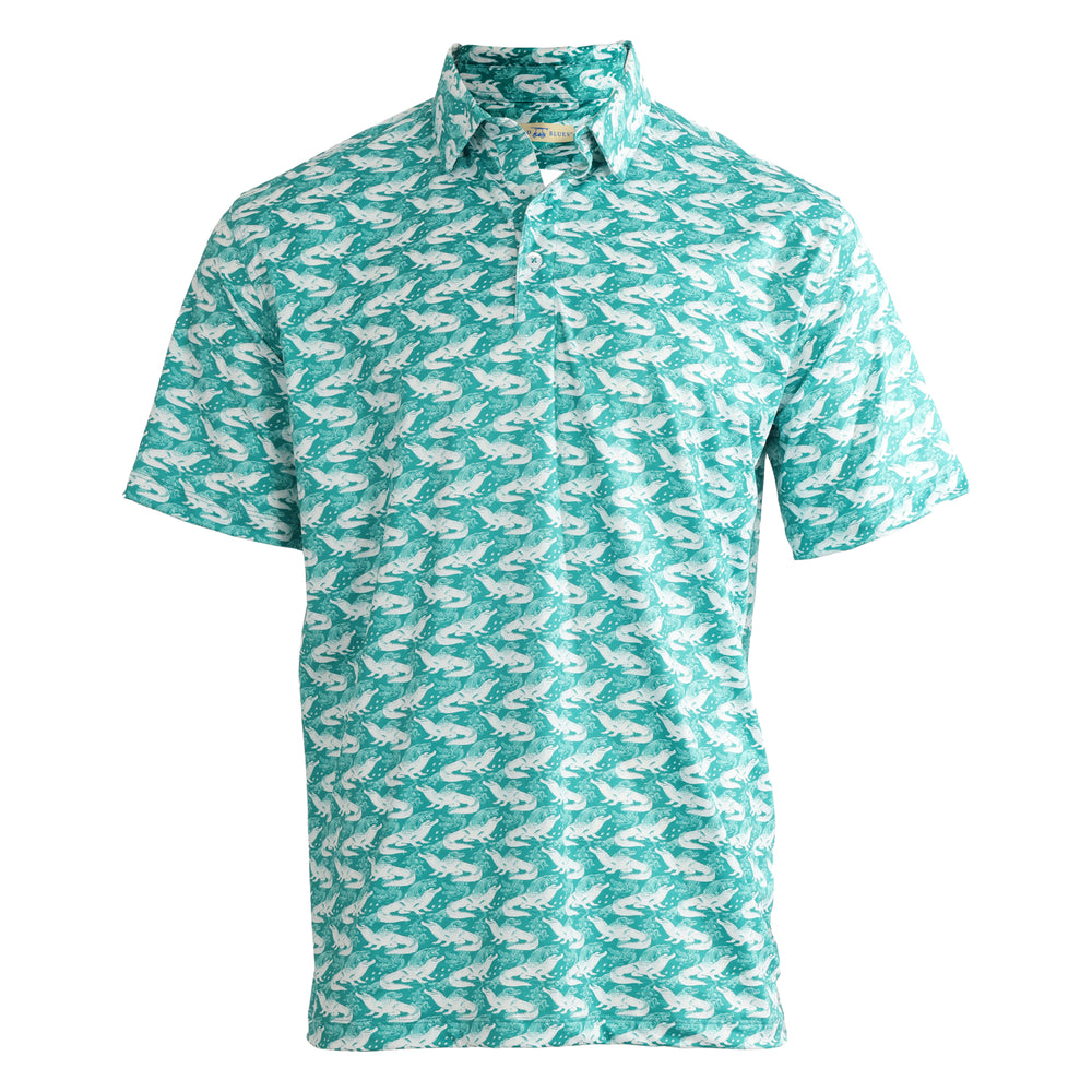 Albatross Polo - Crocs N Gators Lagoon