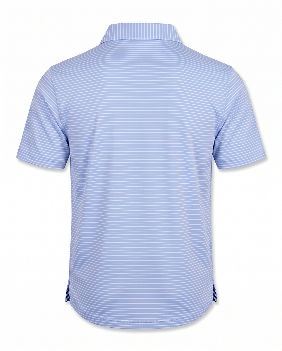 Albatross Polo Blush/Bell Pinstripe back
