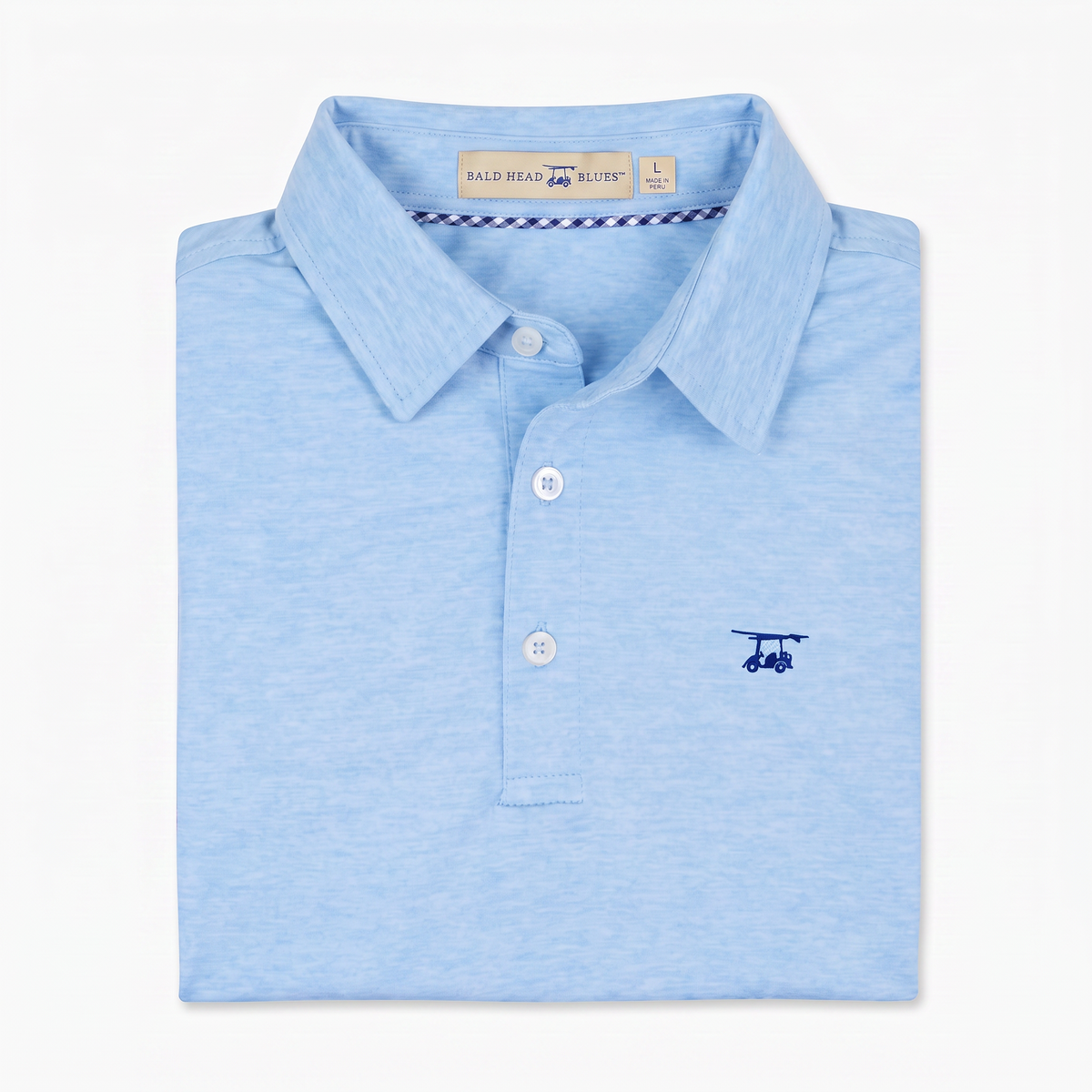 Albatross Polo Heather Bell folded