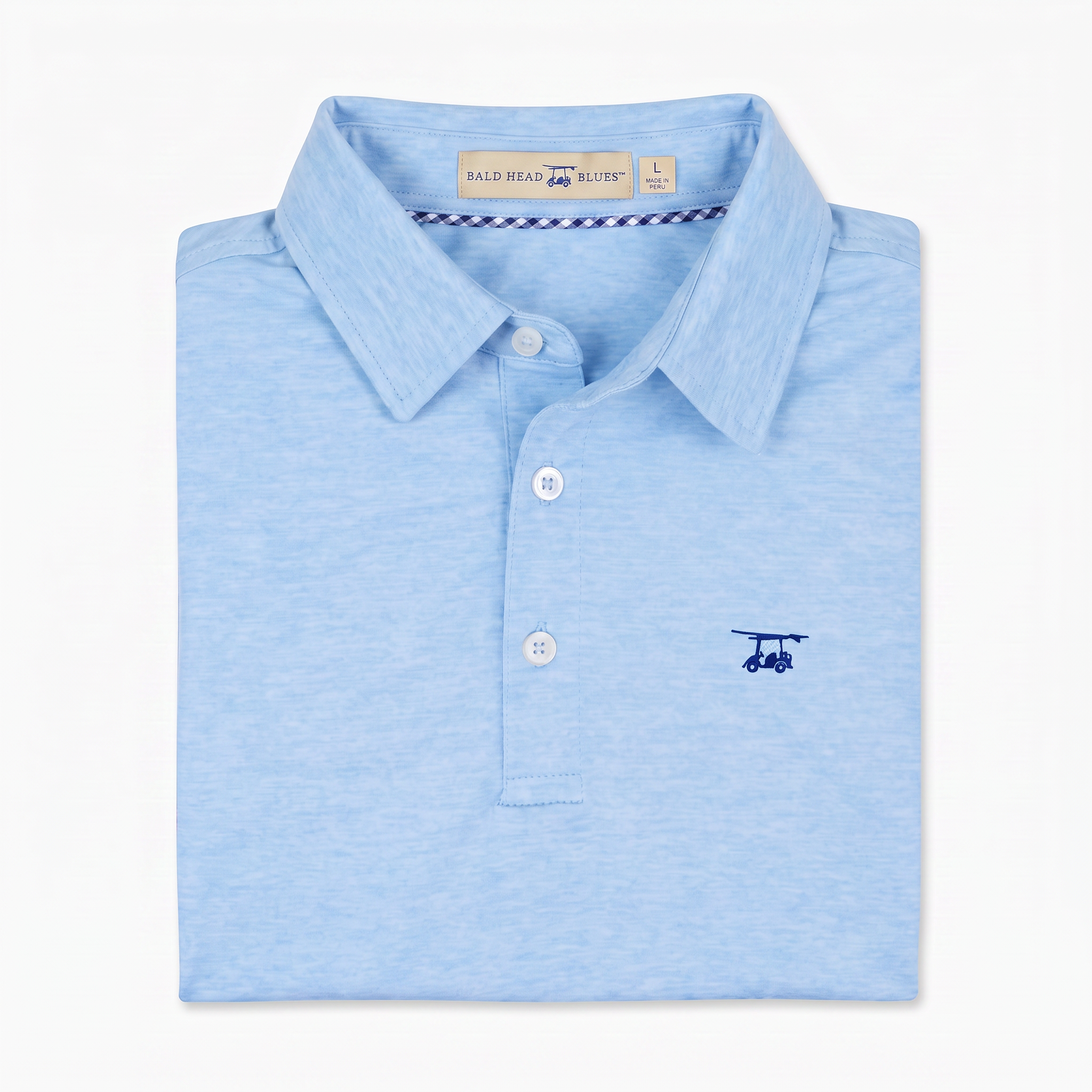 Albatross Polo Heather Bell folded